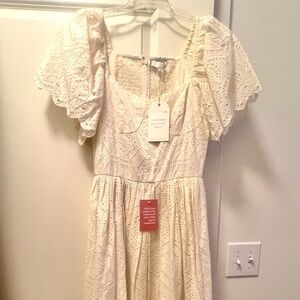 Ivy City Co Cream Midi (NWT)